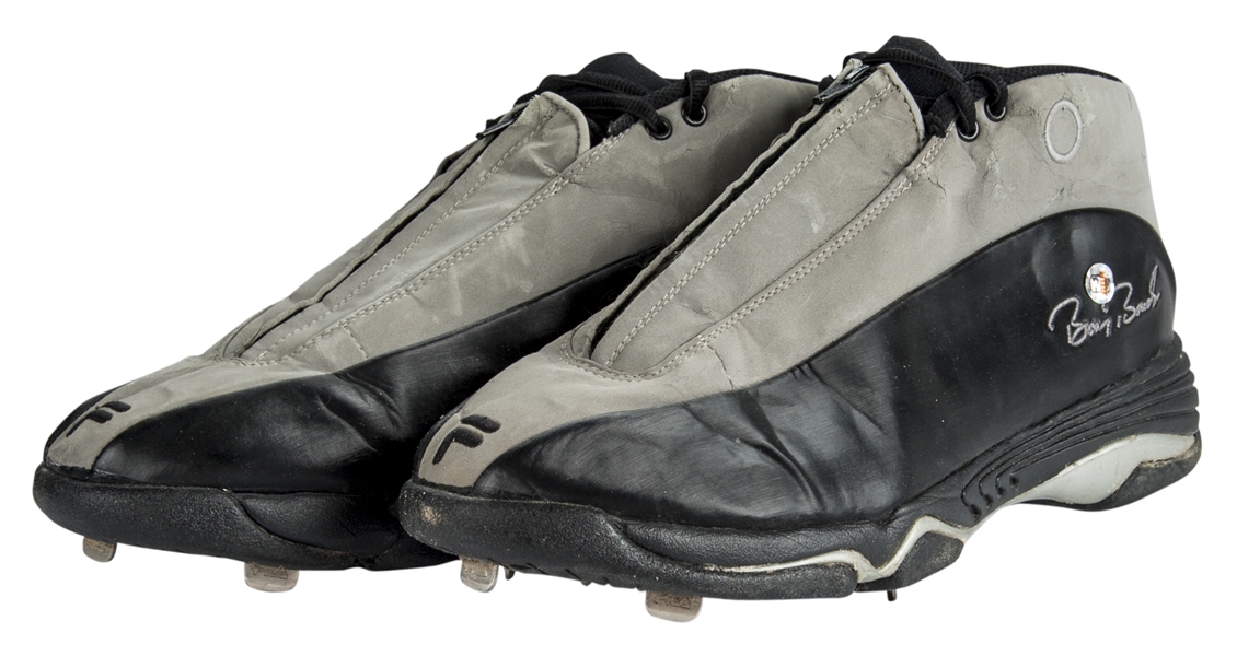 Barry Bonds Autographed Game Used Cleats