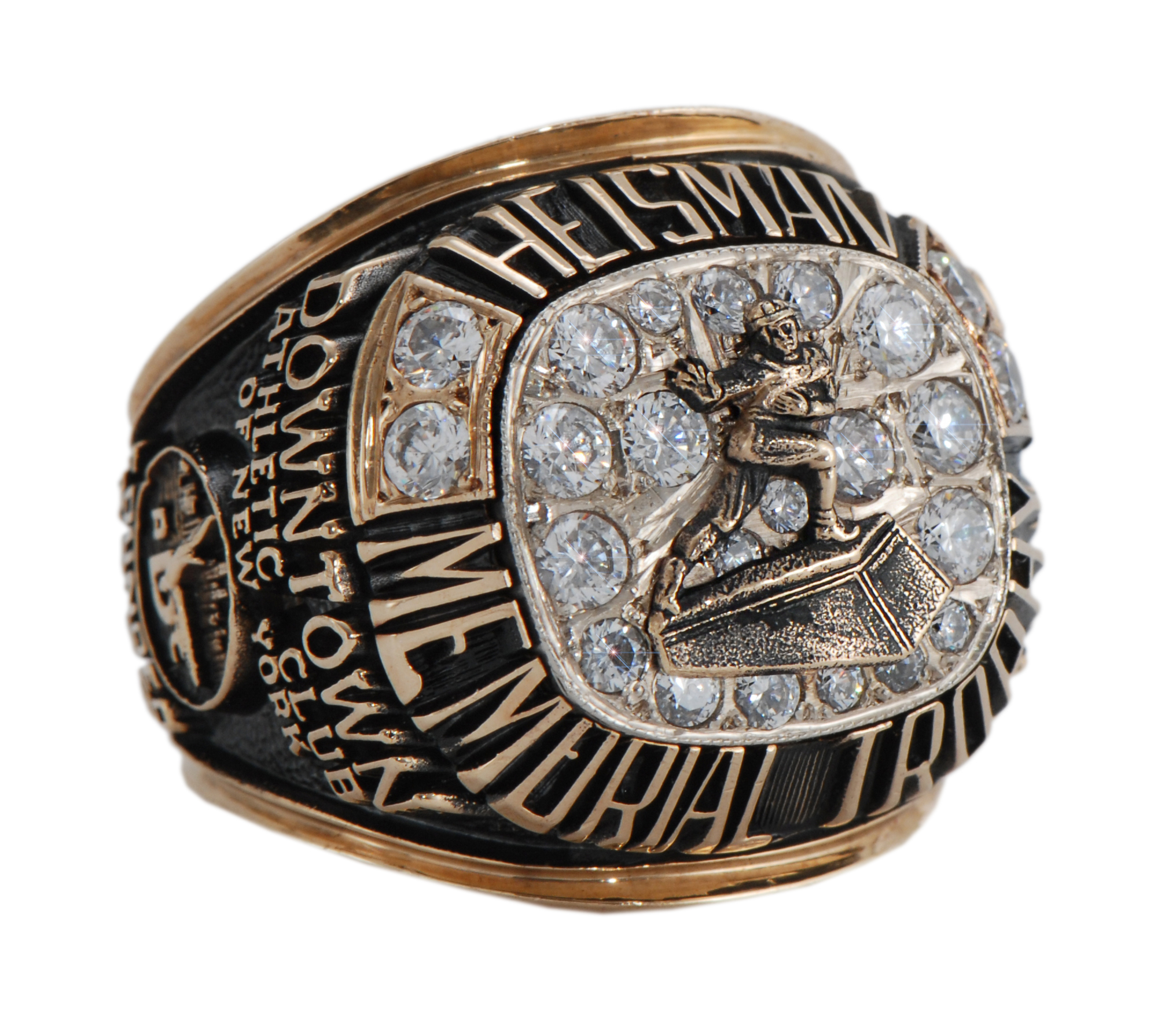 Lot Detail - 1993 Heisman Memorial Trophy Salesman's Sample Ring ...