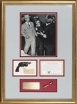 Bullet and Spent Cartridge from the Gun Used By Jack Ruby to Shoot Lee Harvey Oswald With Signed Photo