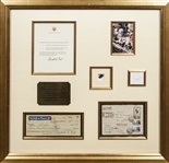 John F. Kennedy Assassination Artifact Collection (Multiple LOAs) (Oswald Signed Envelope, Ruby Check, JFK Hair, MORE)