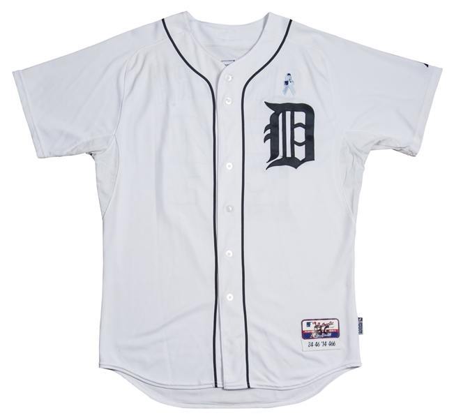 2015 Miguel Cabrera Game Worn Detroit Tigers Jersey with MLB