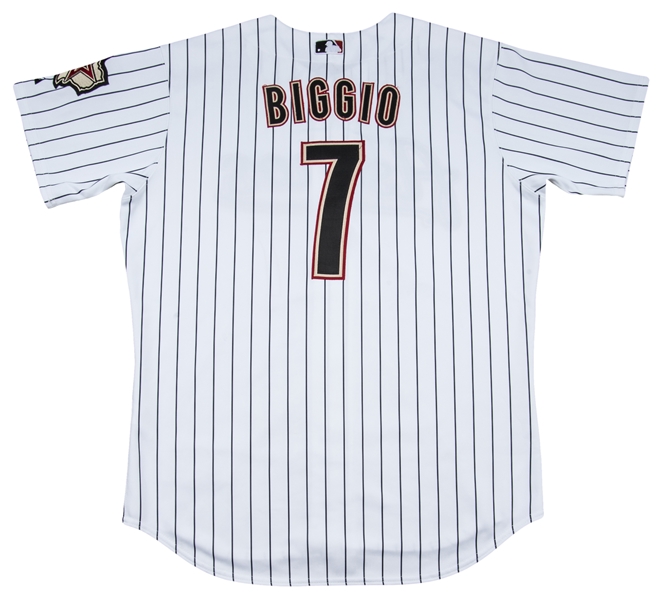 2004 Craig Biggio Game Worn Houston Astros Jersey. Baseball