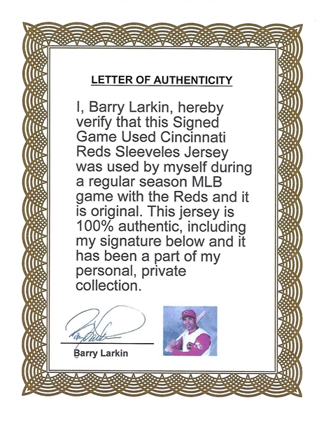 Mitchell And Ness, Cincinnati Reds, Barry Larkin Jersey Size Medium for  Sale in Obetz, OH - OfferUp