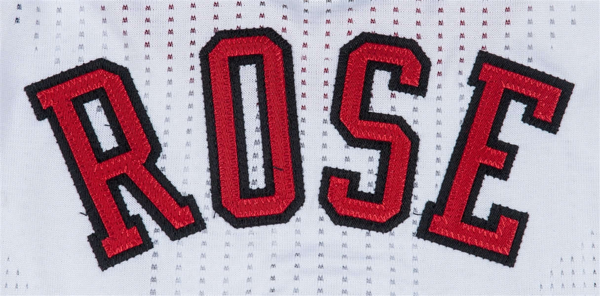 Derrick Rose - Chicago Bulls - Game-Worn Jersey - Kia NBA Tip-Off '15