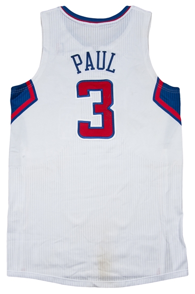 Chris Paul - Los Angeles Clippers - Game-Worn Jersey - Kia NBA Tip