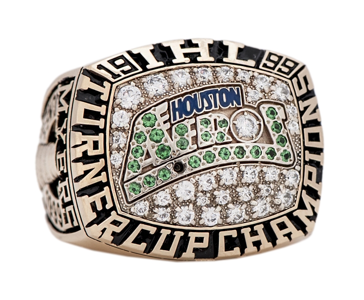 Houston Aeros Jersey Signed By The 1998-1999 Turner Cup Winning Team :  r/hockeyjerseys