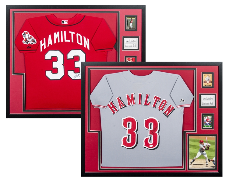 Josh Hamilton Los Angeles Angels Signed Autographed Jersey NEW WITH TAGS BN  AA