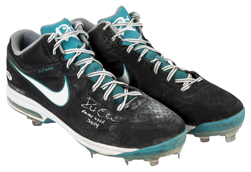 Robinson Cano Autographed Seattle Mariners Game Used Nike Batting