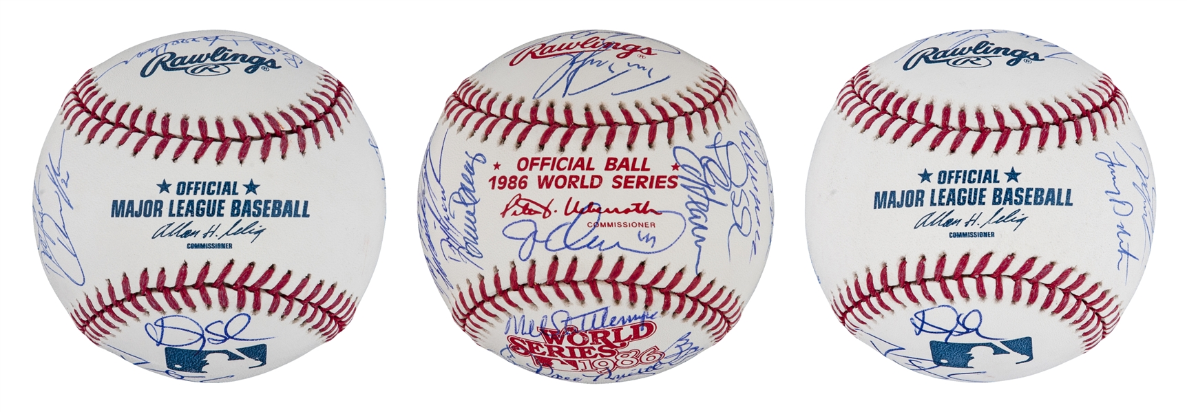 Rawlings Official 1986 World Series Baseball (New York Mets vs