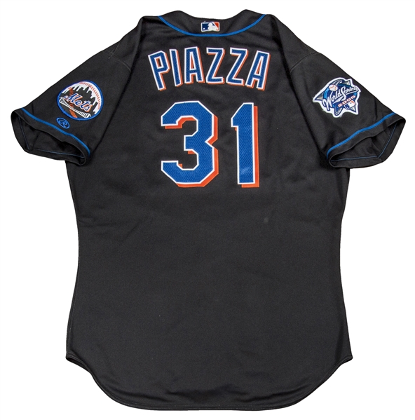 mike piazza black jersey