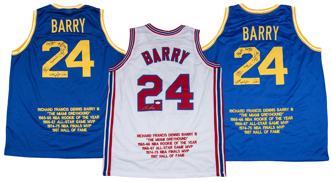 Lot Detail - 1966-67 Rick Barry San Francisco Warriors Game-Used Cable  Car Durene Jersey (Graded 10 • Highly Desirable One Year Style)