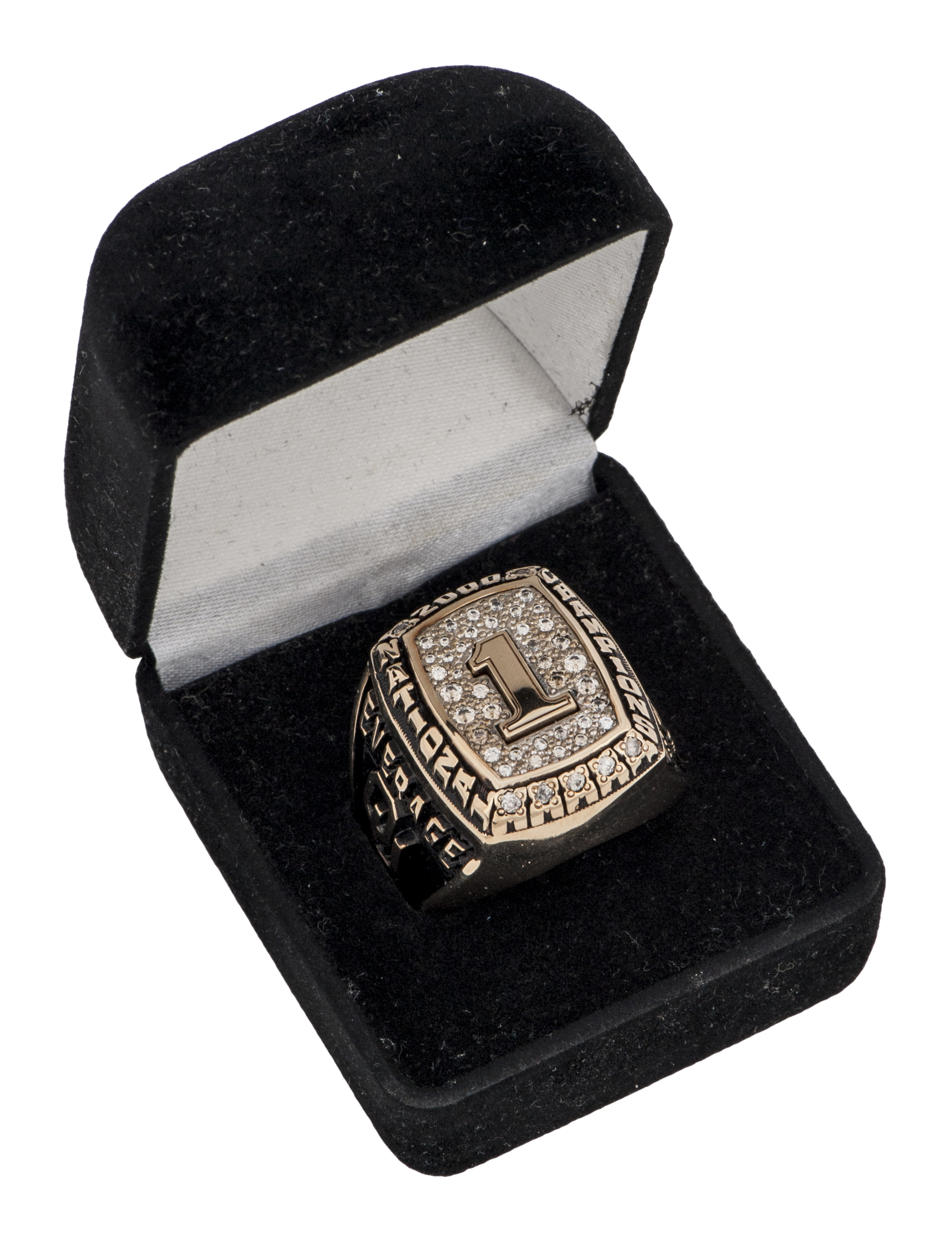 Lot Detail - 2000 Oklahoma Sooners NCAA Championship Player's Ring ...