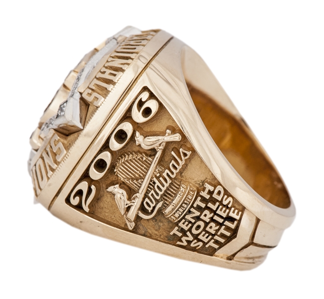 2006 SAINT LOUIS CARDINALS WORLD SERIES CHAMPIONSHIP RING & ORIGINAL  PRESENTATION BOX - Buy and Sell Championship Rings
