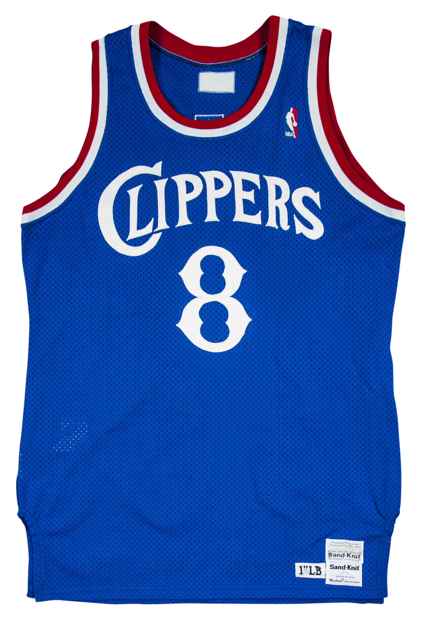 Lot Detail - 1986-87 Marques Johnson Game Used Los Angeles Clippers Road Jersey (NBA ...