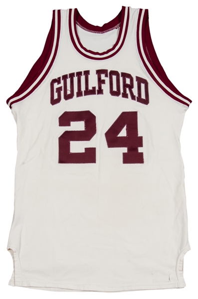 Lot Detail - 1974 World B. Free Guilford College Game Used Jersey (Free LOA  & PSA/DNA)