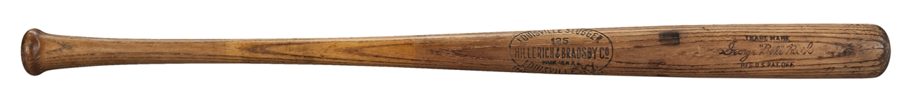 1921-31 George Babe Ruth Hillerich & Bradsby Game Used Bat (MEARS A-6)
