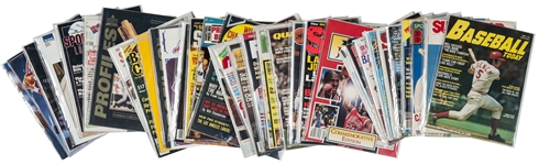1960s-2000s Sports-Themed Magazines "First Issues" Collection (37 Different) – All "Vol. 1, No. 1" Editions!