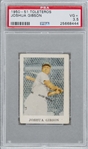 1950-51 Toleteros Josh Gibson Rookie Card - PSA VG+ 3.5
