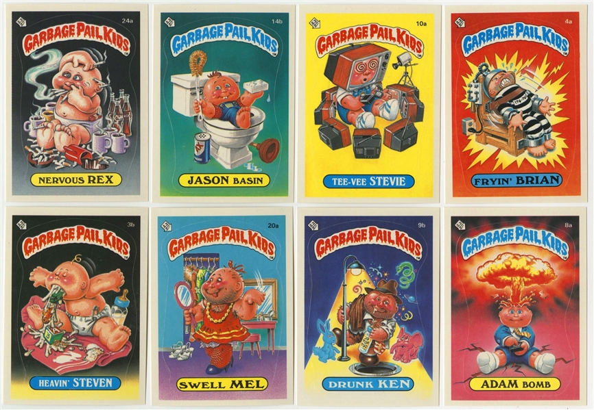 OS9 88 Cards EX 9th Series 1987 Topps Complete Set GARBAGE PAIL KIDS 