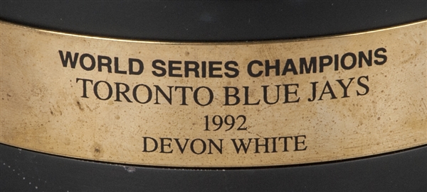 1992 Toronto Blue Jays World Championship Trophy Presented to, Lot #58737