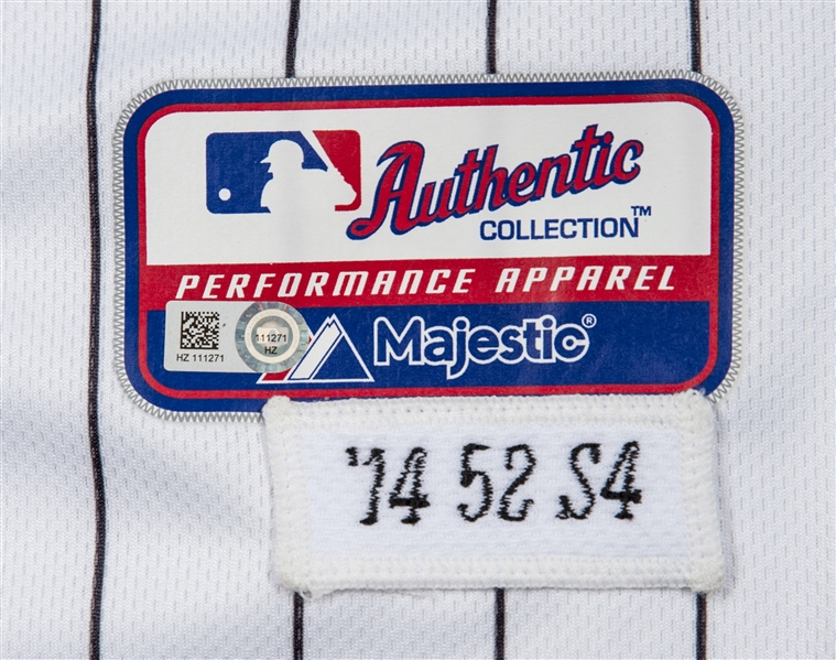 Lot Detail - 2014 Jose Abreu Rookie Game Used Chicago White Sox Home Jersey  (MLB Authenticated)