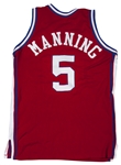 1989-1990 Danny Manning Game Used and Signed LA Clippers Road Jersey (PSA/DNA)