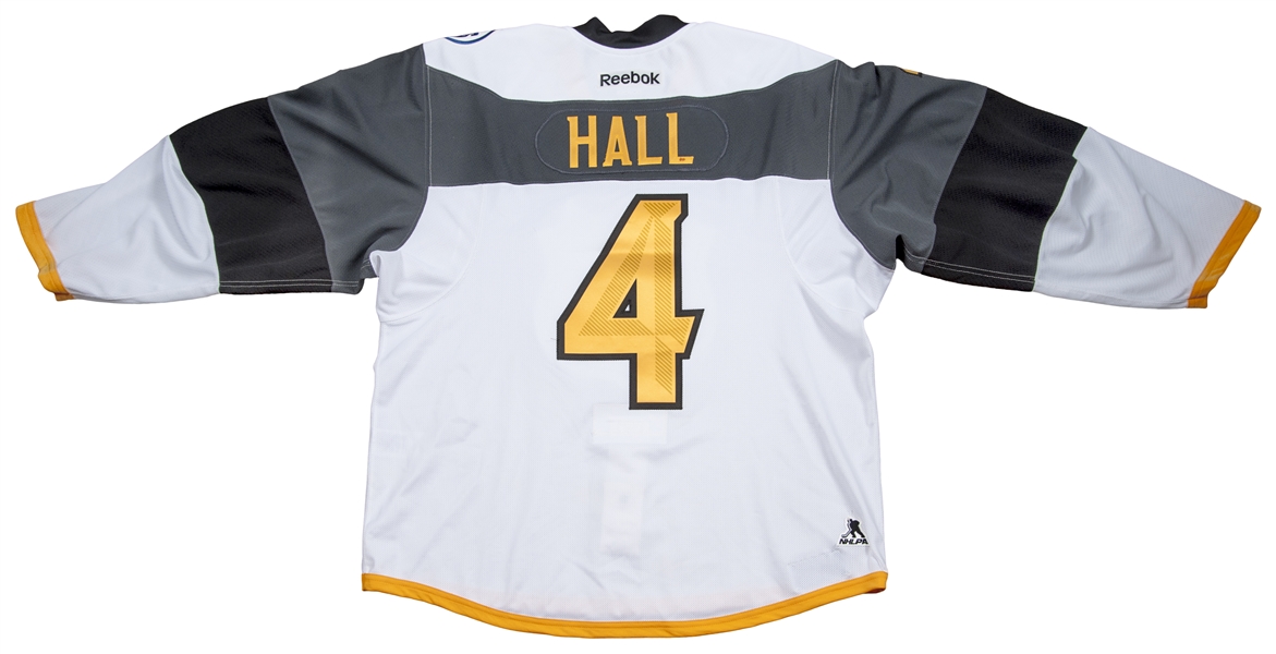 Lot Detail - 2016 Taylor Hall Game Used NHL All-Star Jersey (Meigray)