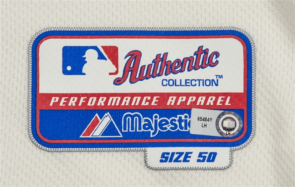 Lot Detail - 4/29/2009 Johan Santana New York Mets Game-Used Home Jersey  (MLB Hologram • Mets Amazin' Memorabilia LOA)