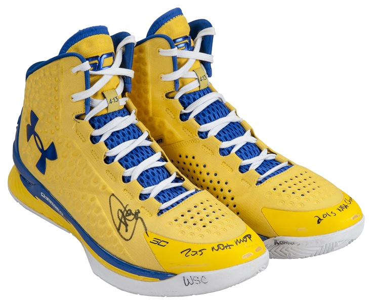 Stephen Curry Game Used NBA Finals 