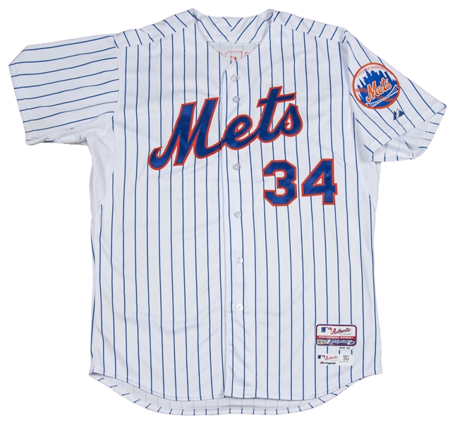 New York Mets 2018 Little League Classic Game-Used Jersey - Noah