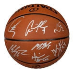 2015 Golden State Warriors NBA Champions Team Signed Basketball (Fanatics)