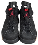 Historic Michael Jordan 1991 NBA Finals Game Worn and Dual Signed Chicago Bulls Shoes/Sneakers (National MS Society LOA, JSA LOA)