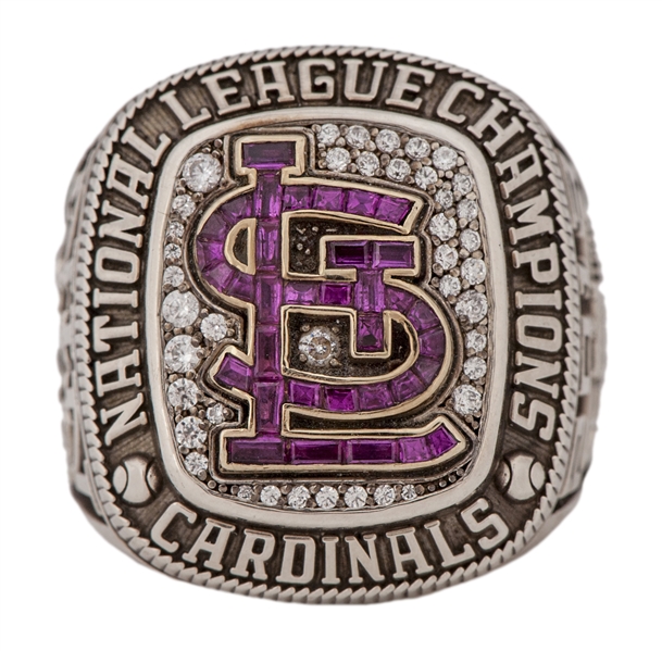 2004 St. Louis Cardinals Baseball National League Champions Ring SGA