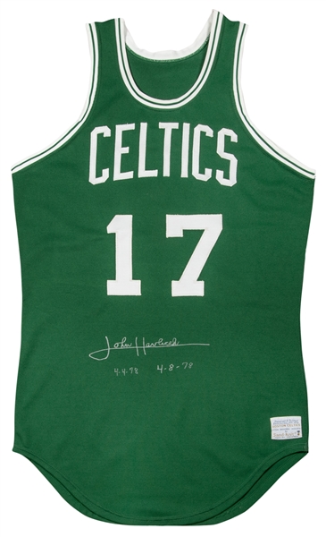 Lot Detail - 1970s John Havlicek Boston Celtics Game-Used and