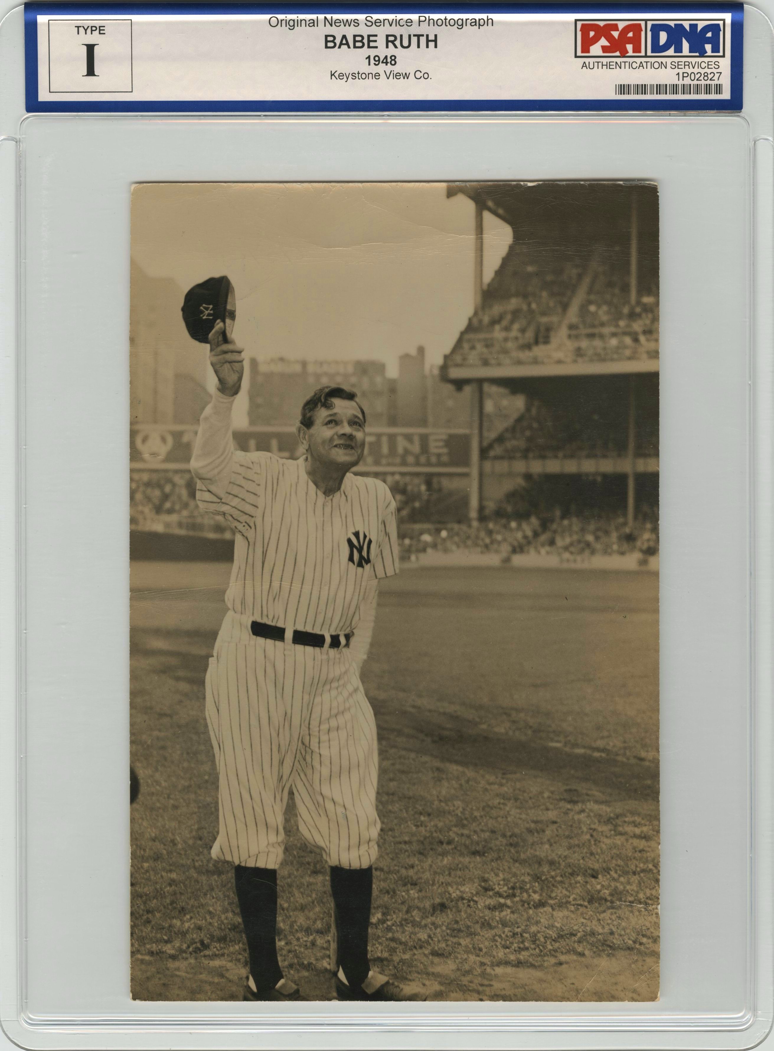 June 13, 1948: Babe Ruths farewell at Yankee Stadium 