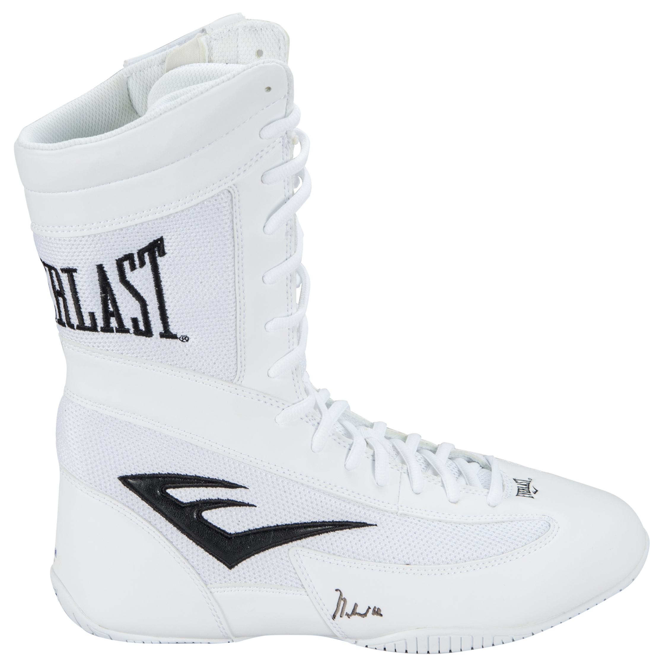 Lot Detail - Muhammad Ali Signed Training Shoe (PSA/DNA)-