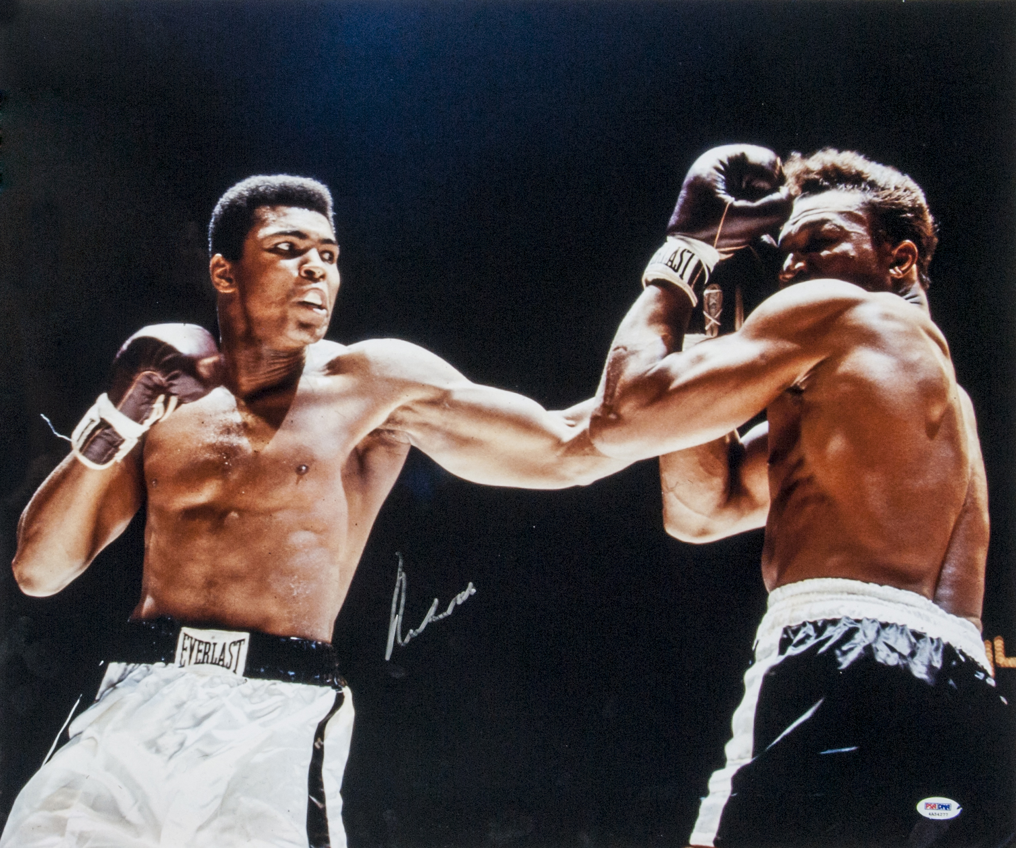 Lot Detail - Muhammad Ali Signed 20x24 Photo - Ali Vs. Cleveland ...
