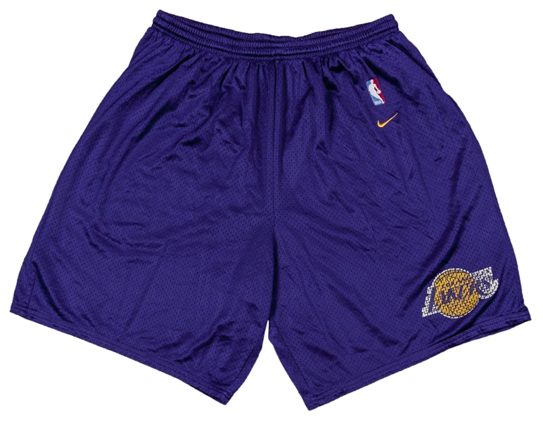 Los Angeles Lakers NBA Nike Xxl Purple Shorts Practice Worn Basketball –  Rare_Wear_Attire