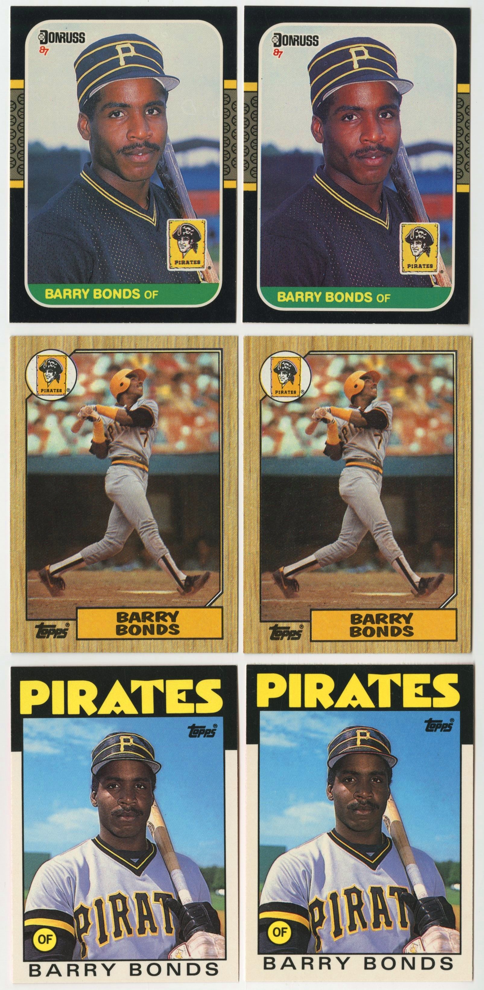 lot-detail-1986-1987-donruss-and-topps-barry-bonds-rookie-cards