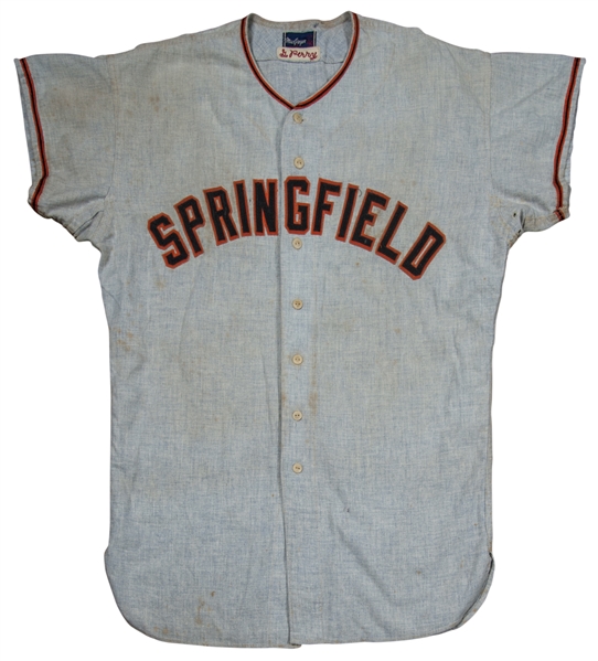 Lot Detail - 1962 Gaylord Perry Rookie Game Used San Francisco Giants Road  Flannel Jersey