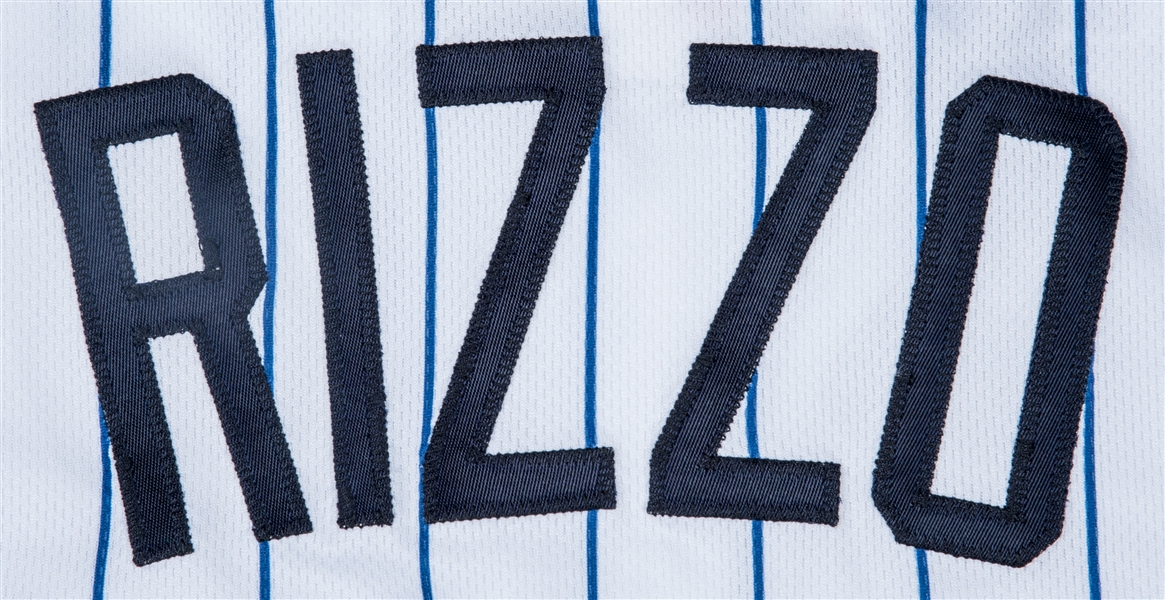 Fanatics Authentic Anthony Rizzo New York Yankees Game-Used #48 White Pinstripe Jersey vs. Chicago Cubs on July 9, 2023