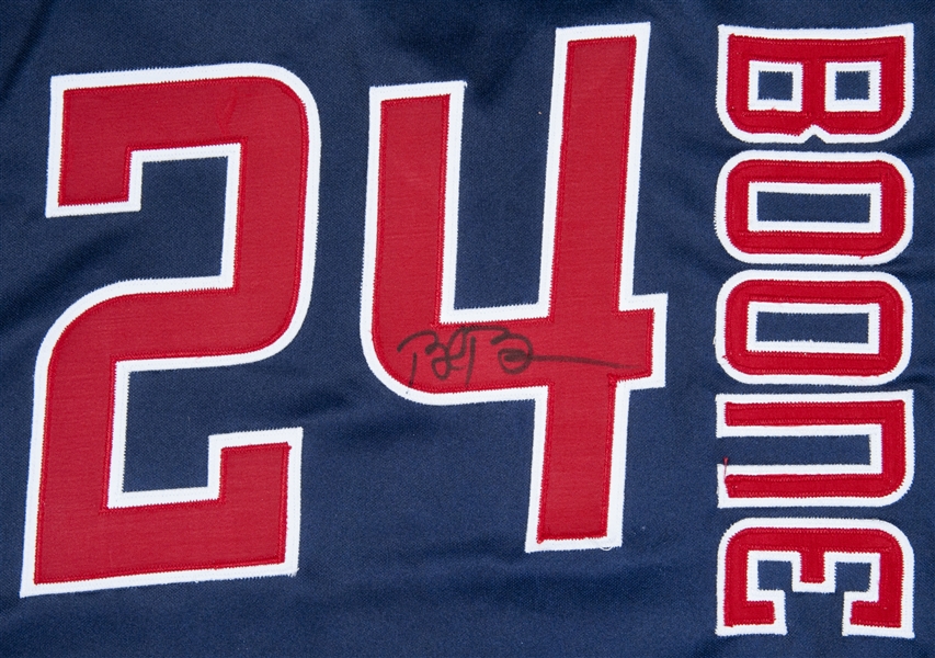 Lot Detail - 1999 Bret Boone Game Used and Signed Atlanta Braves Turn  Ahead The Clock Jersey (Boone LOA)