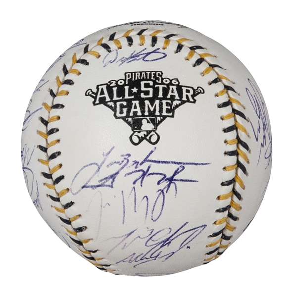 Lot Detail - 2006 All Star Game Team Signed Baseball (MLB