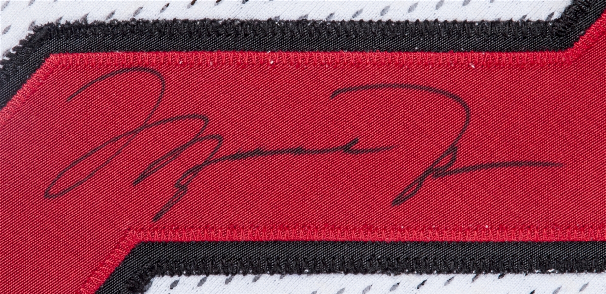 Michael Jordan Signed 1996 All Star Jersey PSA/DNA COA Autograph Bulls 96  Teal Autograph