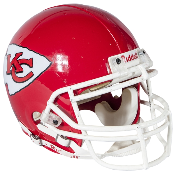 Marcus Allen Autographed Kansas City Chiefs Flat Black Mini Football Helmet  - BAS COA