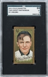 1911 T205 Gold Border Christy Mathewson, Cycle Back, "1 Loss" Variation - SGC 60 EX 5 "1 of 3!"