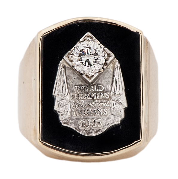 Lot Detail - 1948 Cleveland Indians World Series Champions Ring