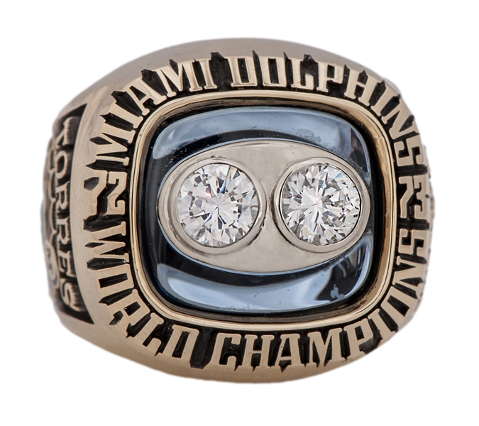 miami dolphins 1972 super bowl ring