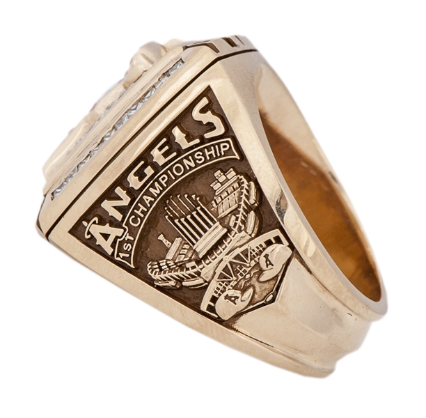 2002 Anaheim Angels World Series Championship Ring – Championship