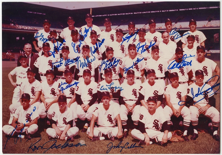 Lot Detail - 1959 Chicago White Sox American League Champs Team Signed  Photograph (JSA)